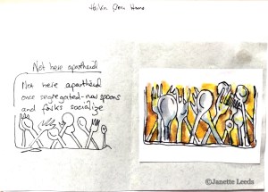 idea drawing Spoons and Forks