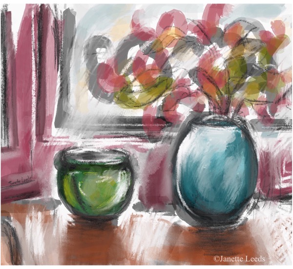 Still life near window