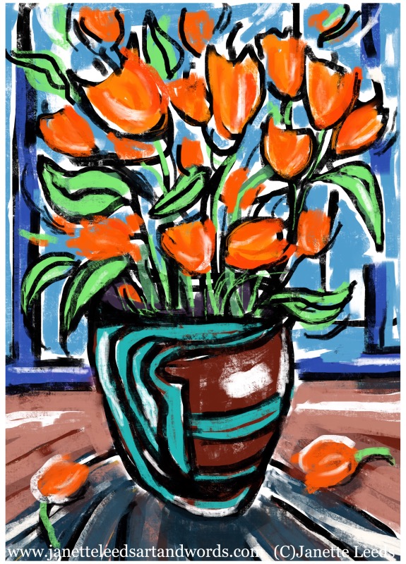 Painting of Flowers