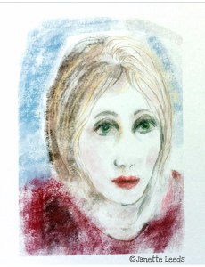 Drawing of a Woman's face