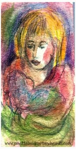 The original watercolour