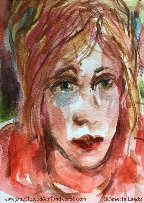 Painting of a Woman’s Face