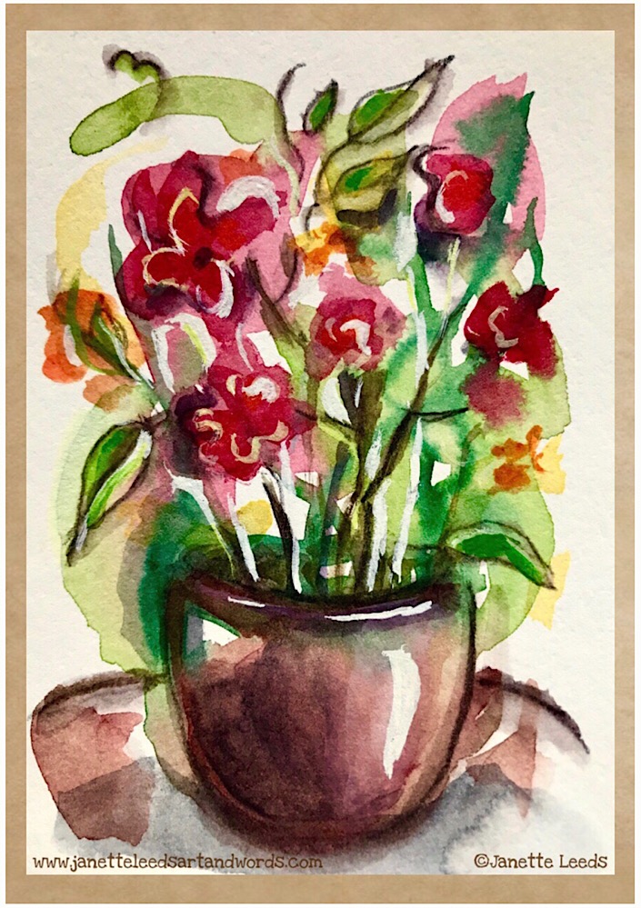 Flowers in a Vase