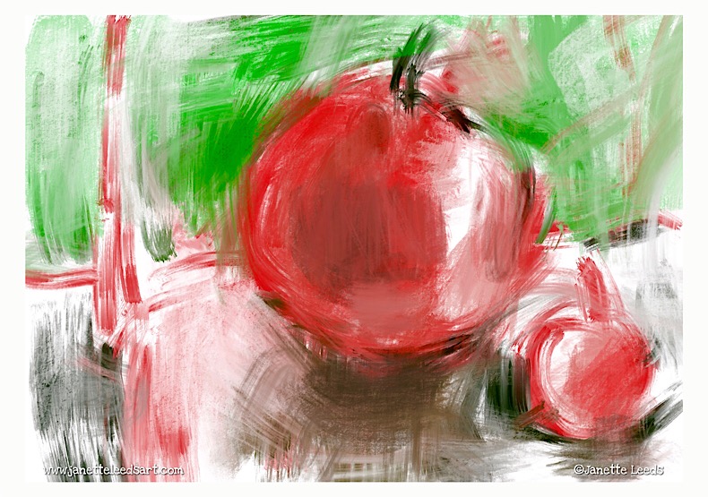 Tomato painting